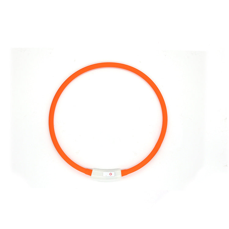 Collar Led naranja 