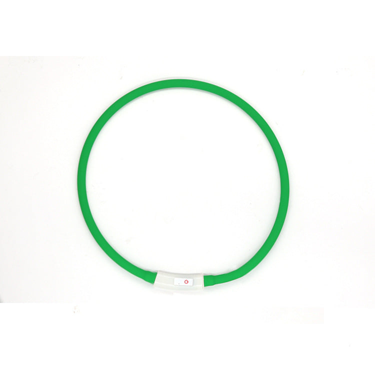 Collar Led verde