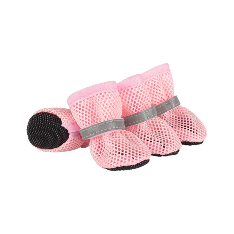 Botas rosas para perros modelo 8815